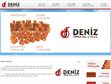 Tablet Screenshot of deniztoprak.com.tr